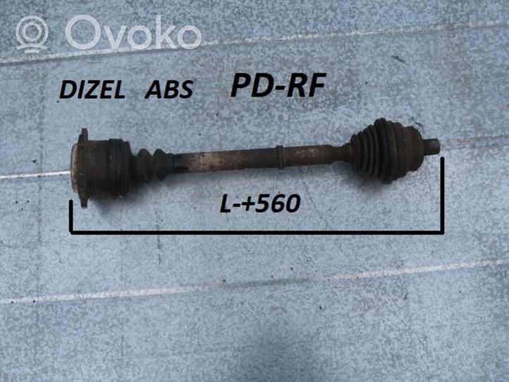 Audi 80 90 S2 B4 Semiasse anteriore 8K04072710