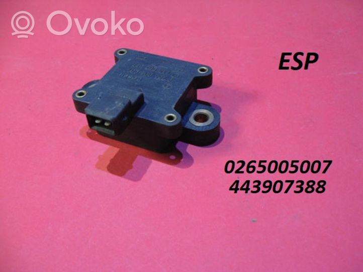 Audi 100 200 5000 C3 Sensor ESP de aceleración de frecuencia del intermitente 0265005007