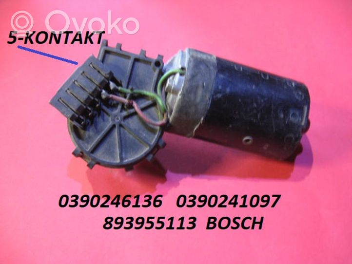 Audi 80 90 B2 Moteur d'essuie-glace 0390246136