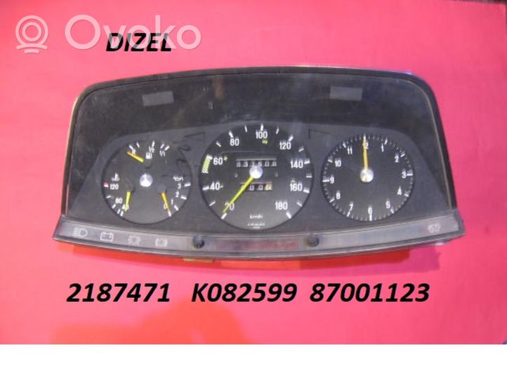 Mercedes-Benz W123 Compteur de vitesse tableau de bord 2187471