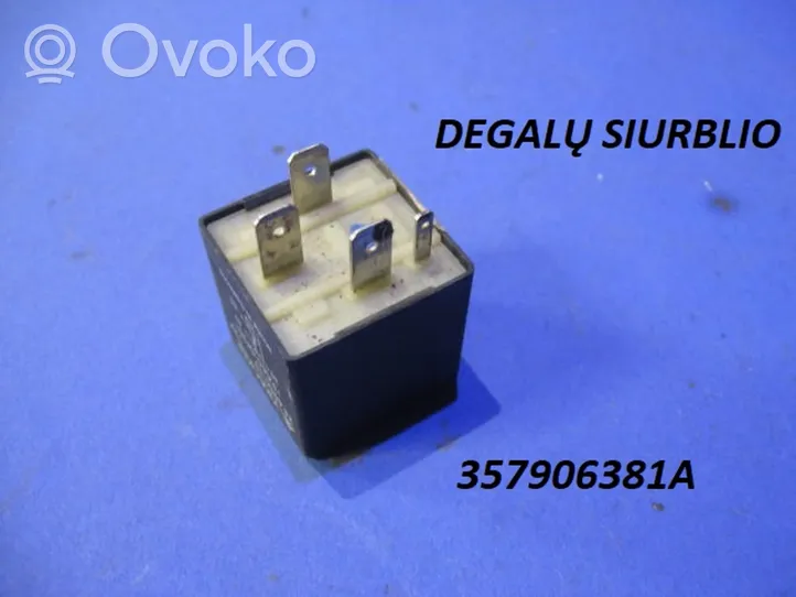 Volkswagen Bora Fuel pump relay 357906381A