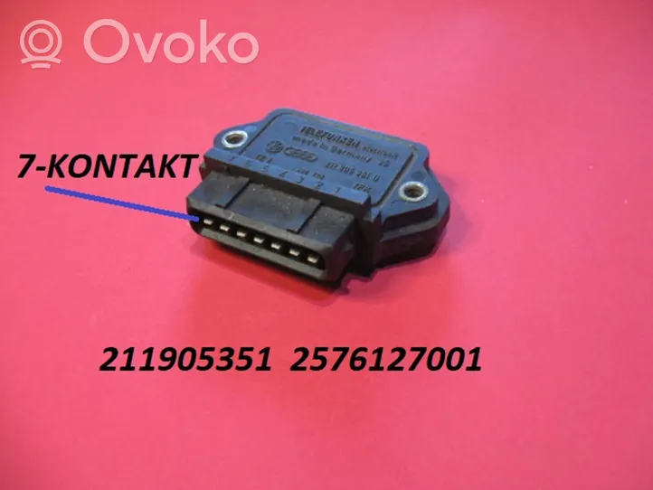 Volkswagen PASSAT B2 Ignition amplifier control unit 211905351