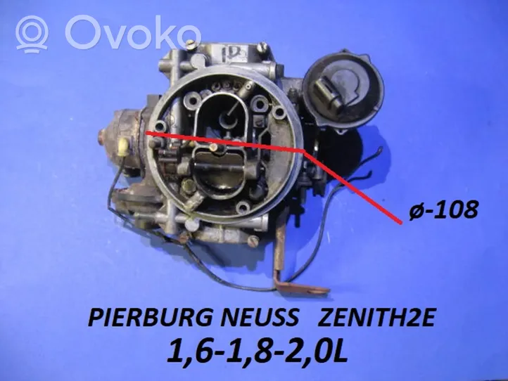 Volkswagen Golf II Carburatore ZENITH2E