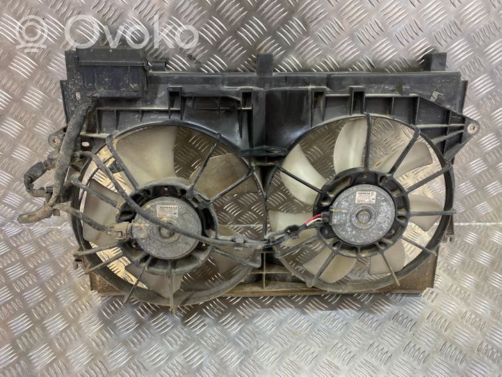 Toyota Corolla E120 E130 Ilmastointilaitteen kondenssipuhallin (A/C) 1227508892