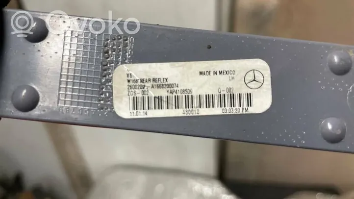 Mercedes-Benz ML W166 Takavalon heijastin A1668200074