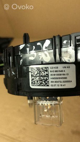 Volkswagen Tiguan Innesco anello di contatto dell’airbag (anello SRS) 5K0953549A