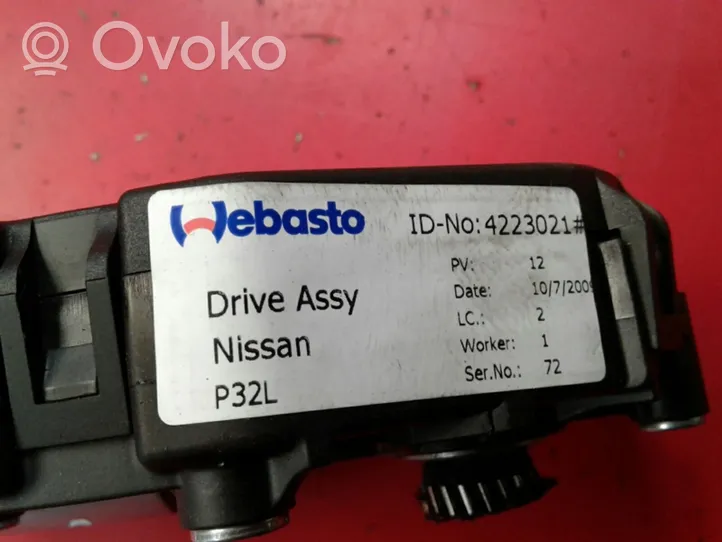 Nissan Qashqai+2 Moteur de toit escamotable 