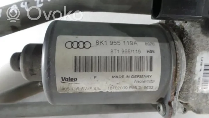 Audi A4 S4 B8 8K Moteur d'essuie-glace 