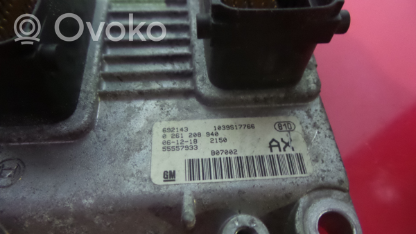 Opel Corsa D Calculateur moteur ECU 