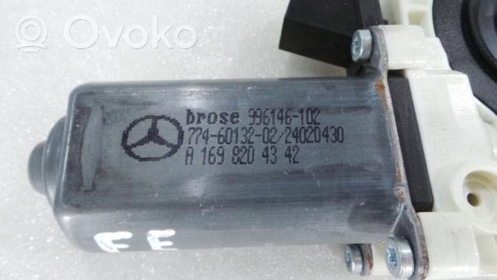 Mercedes-Benz A W169 Silniczek podnośnika szyby drzwi przednich 