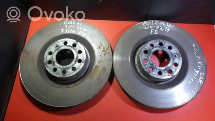 Volkswagen Golf VI Front brake disc 