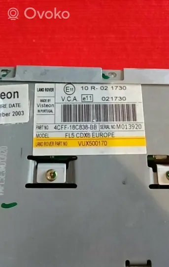 Land Rover Freelander Unité principale radio / CD / DVD / GPS 