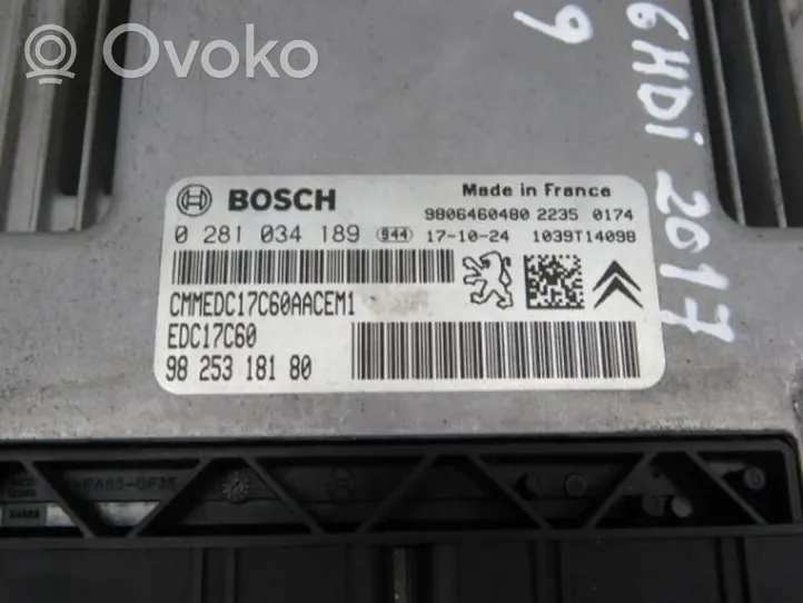 Peugeot 5008 II Sterownik / Moduł ECU 