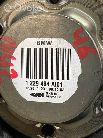 BMW 3 E46 Albero di trasmissione posteriore 1229494
