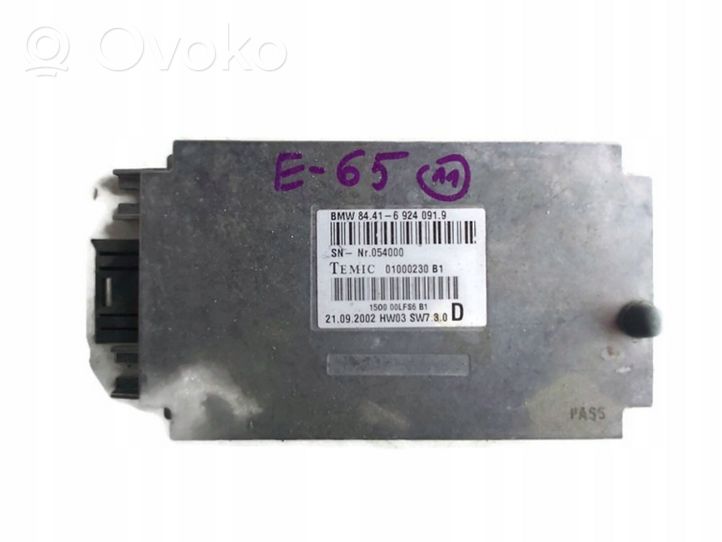 BMW 7 E65 E66 Module reconnaissance vocale 6924091