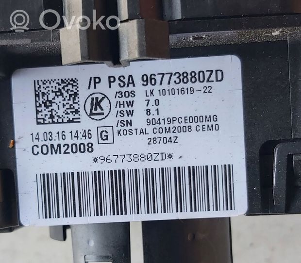 Citroen C3 Manetka / Przełącznik kierunkowskazów wycieraczek 96773880ZD