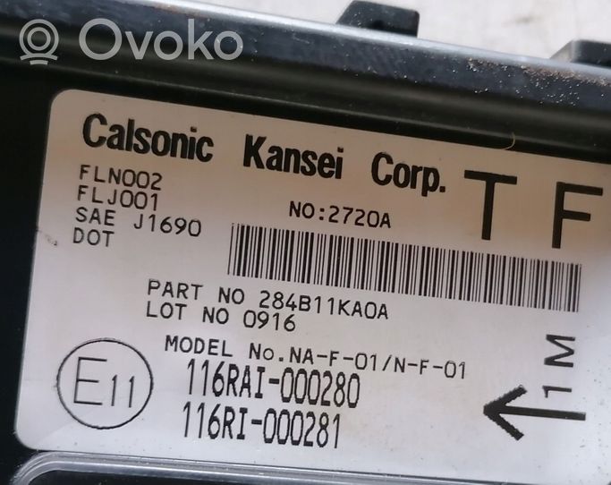 Nissan Juke I F15 Katvealueen valvonnan ohjainlaite (BSM) 284B11KA0A