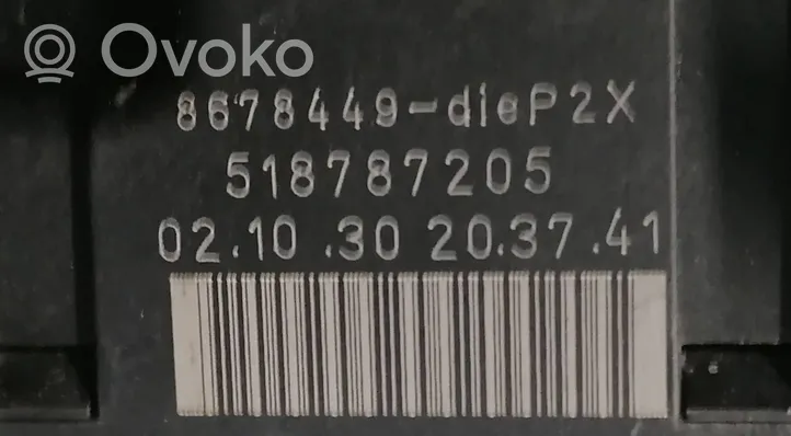 Volvo S60 Set scatola dei fusibili 8678449