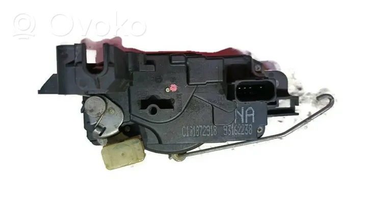 Opel Tigra B Front door lock 93162238