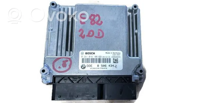 BMW X6 E71 Komputer / Sterownik ECU i komplet kluczy 8506434