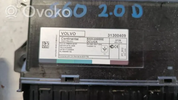Volvo S60 Module de contrôle sans clé Go 31300409
