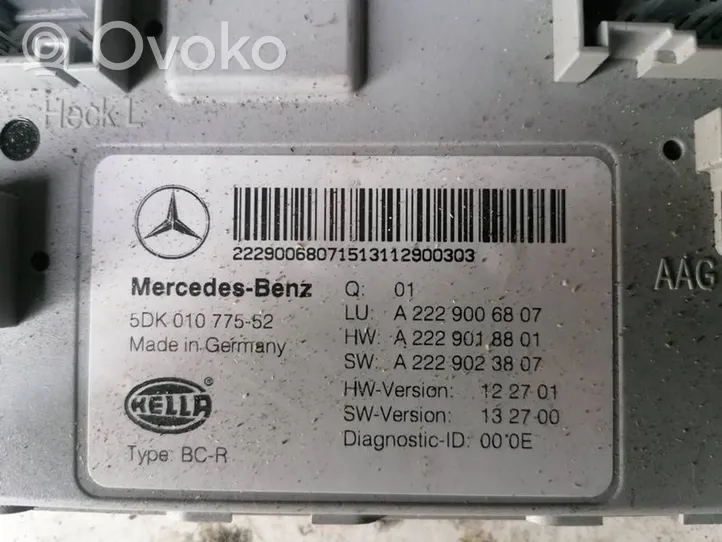 Mercedes-Benz S W222 Altre centraline/moduli A2229006807