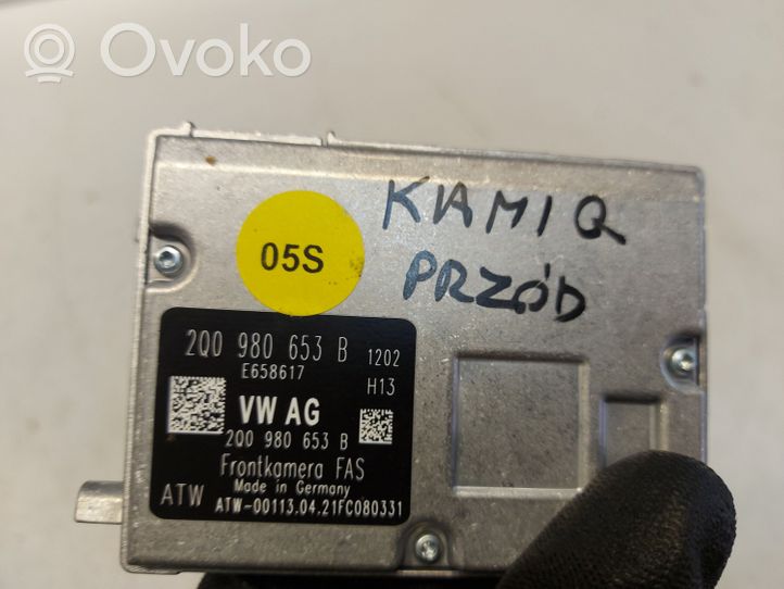 Skoda Kamiq Kamera szyby przedniej / czołowej 2Q0980653B