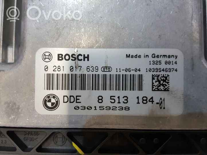 BMW X3 F25 Unité de commande, module ECU de moteur 8513184