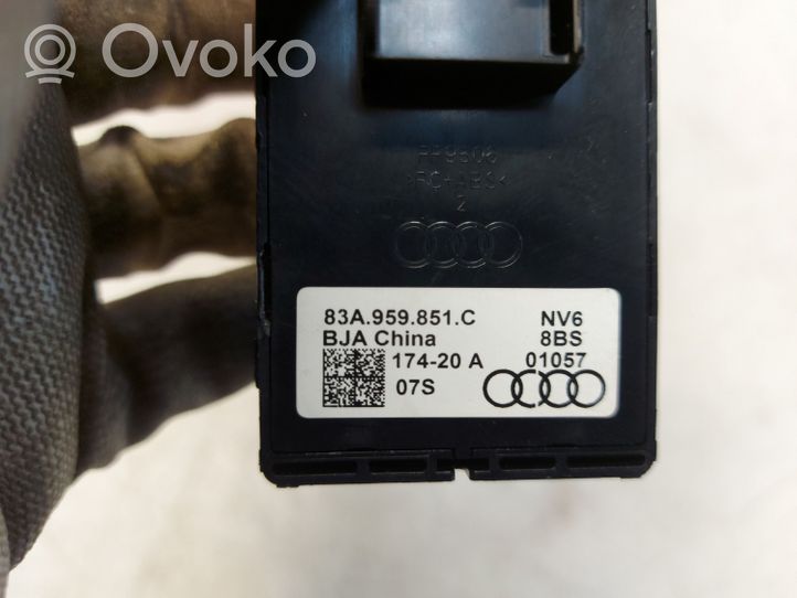 Audi Q3 F3 Kulmaikkunan ikkunan kytkin 83A959851C