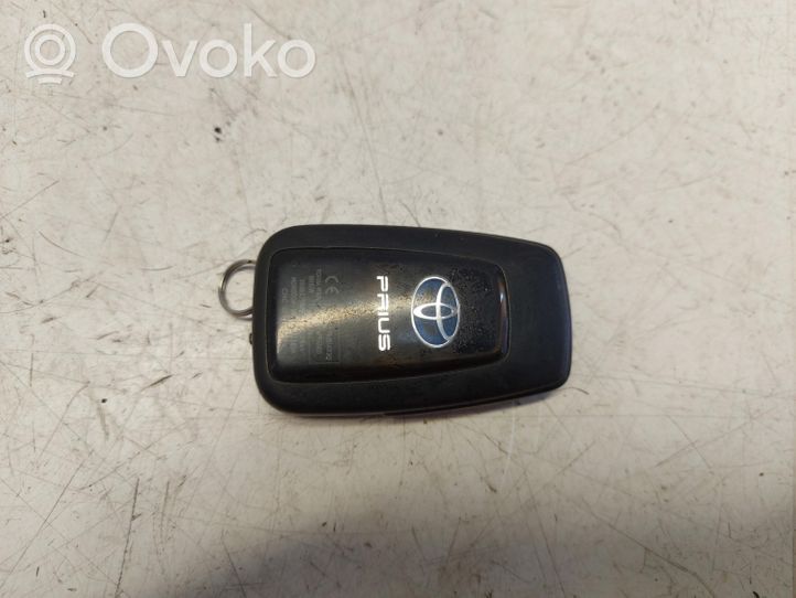 Toyota Prius (XW50) Klucz / Karta zapłonu 39068/sdppi/2015