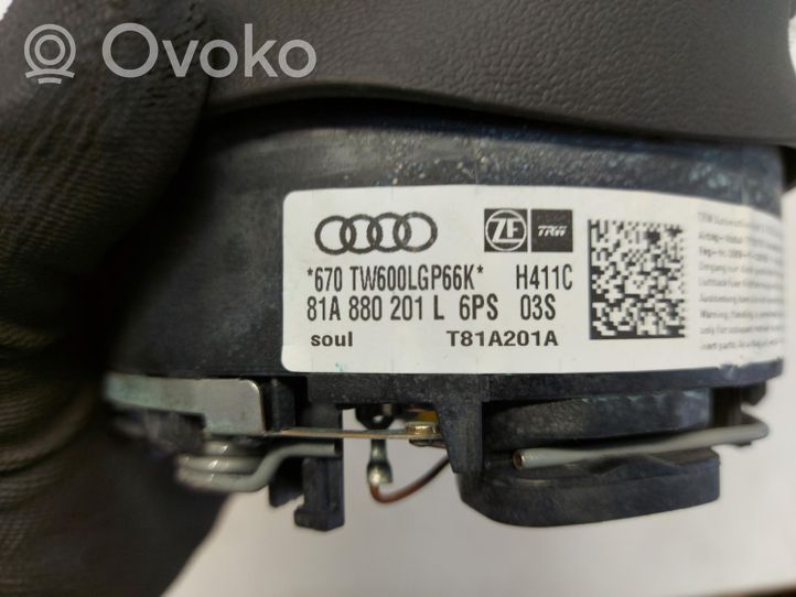 Audi Q2 - Ohjauspyörän turvatyyny 81A880201L