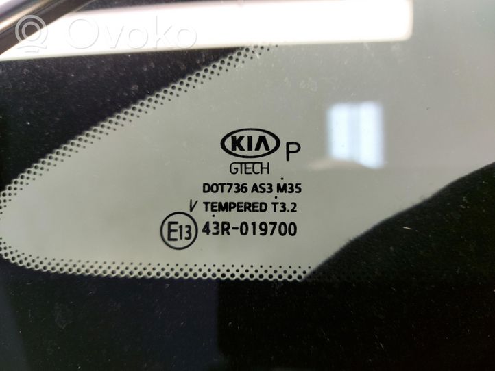 KIA Pro Cee'd III Galinis šoninis kėbulo stiklas 87820-j7700