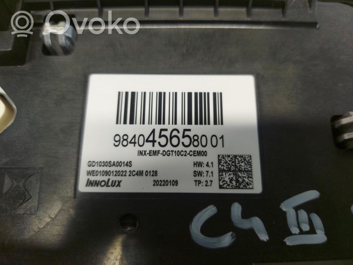 Citroen C4 III e-C4 Monitori/näyttö/pieni näyttö 9831623080