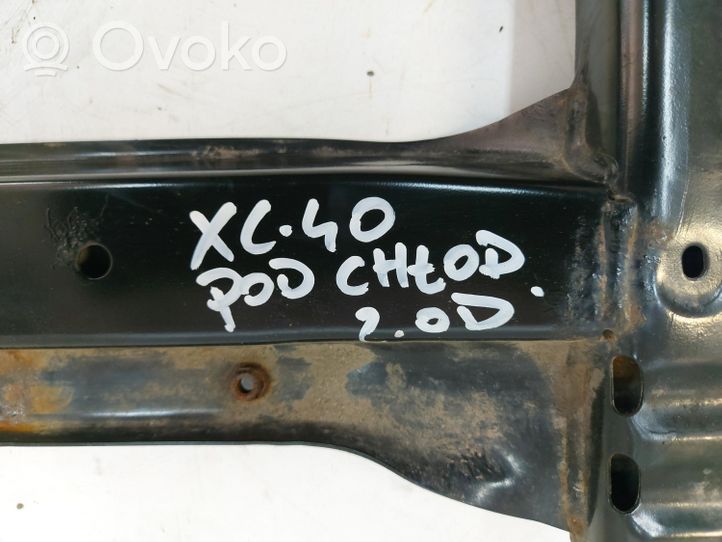 Volvo XC40 Jäähdyttimen alatuen suojapaneeli 32221552