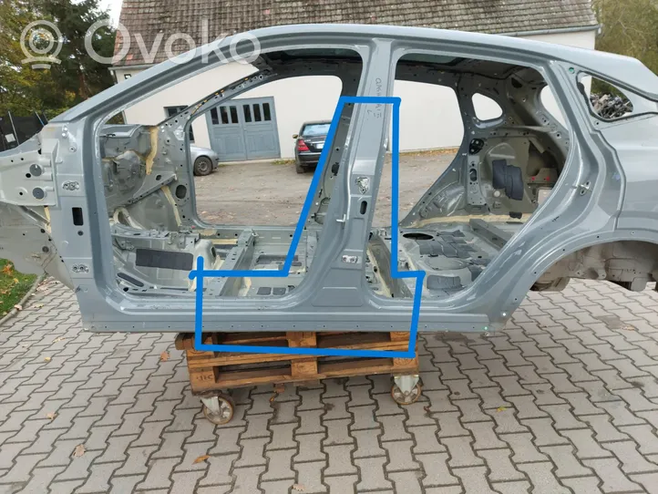 Nissan Qashqai J12 Słupek środkowy 