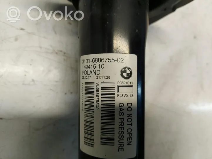 BMW X1 F48 F49 Zwrotnica koła przedniego 6886755