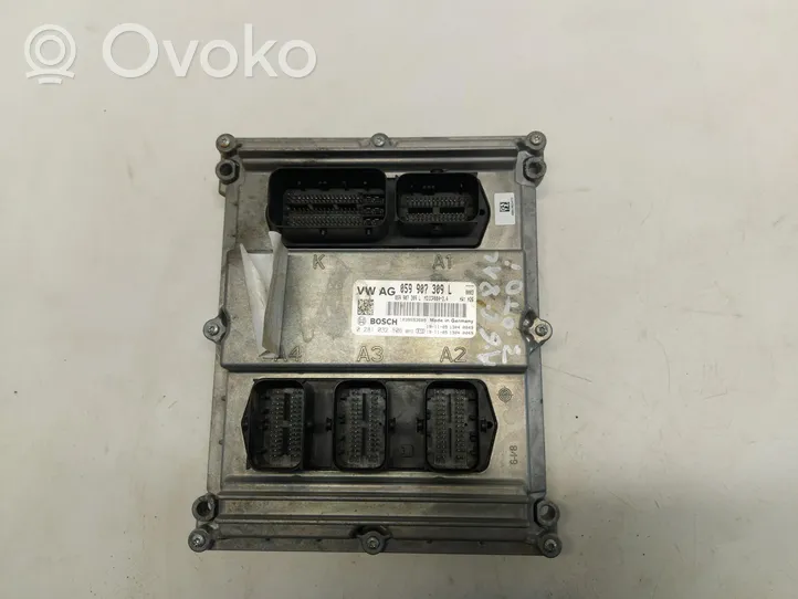 Audi A6 S6 C8 4K Unité de commande, module ECU de moteur 059907309L