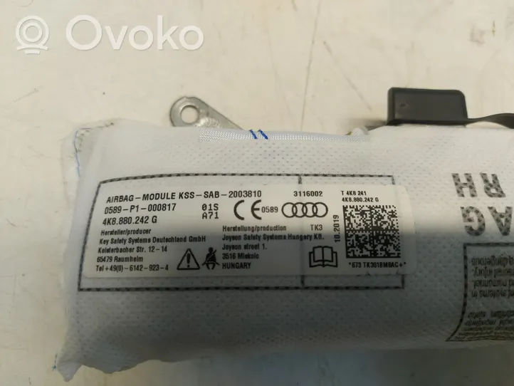 Audi A6 S6 C8 4K Sitz-Airbag 4K8880242G