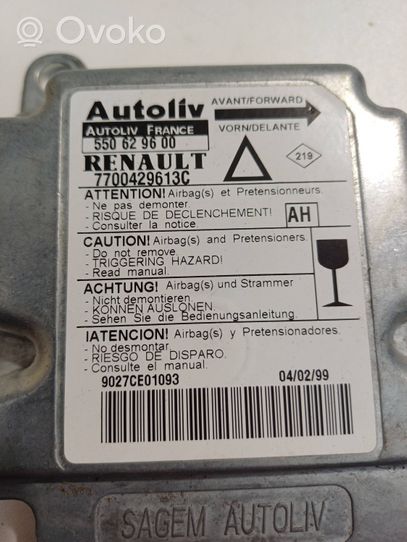 Renault Laguna I Module de contrôle airbag 7700429613C