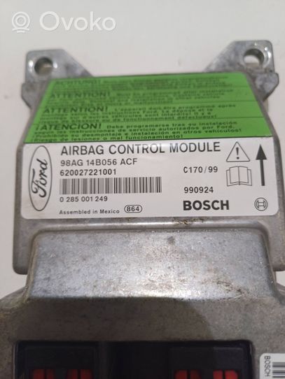 Ford Focus Oro pagalvių valdymo blokas 98AG14B056ACF