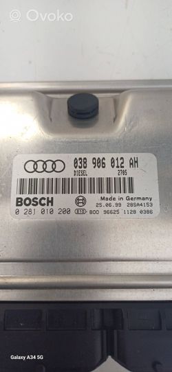 Audi A4 S4 B5 8D Moottorin ohjainlaite/moduuli 038906012AH