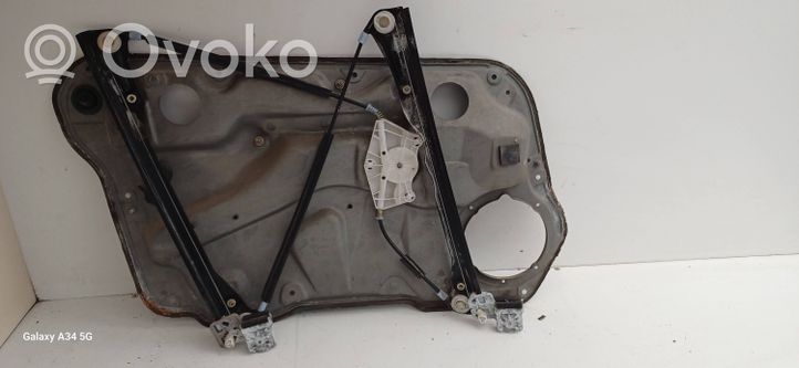 Volkswagen Bora Front door window regulator with motor 114837756