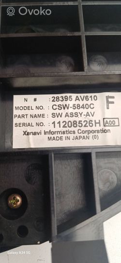 Nissan Primera Unité / module navigation GPS 28395