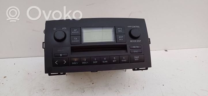 Toyota Corolla Verso E121 Radio/CD/DVD/GPS-pääyksikkö 8612013060B0
