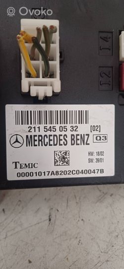 Mercedes-Benz E AMG W211 Mukavuusmoduuli 2115450532