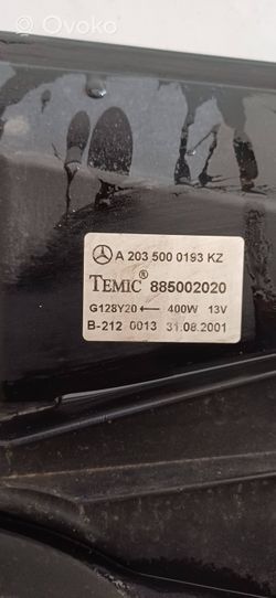 Mercedes-Benz C W203 Ventiliatorių komplektas A2035000193