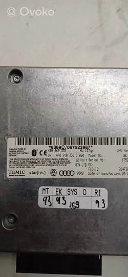 Audi Q7 4L Module unité de contrôle Bluetooth 4E0862335