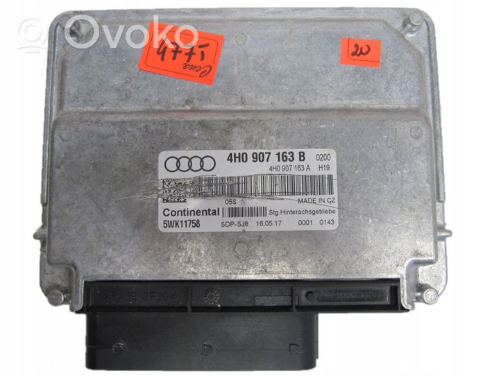 Audi A6 S6 C8 4K Moottorin ohjainlaite/moduuli 4H0907163B