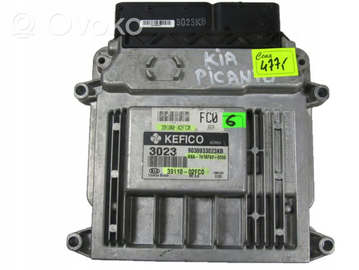 KIA Picanto Sterownik / Moduł ECU 3910002FC0