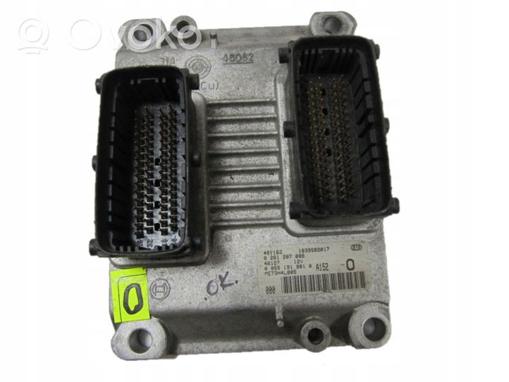 Lancia Ypsilon Sterownik / Moduł ECU 0261207088